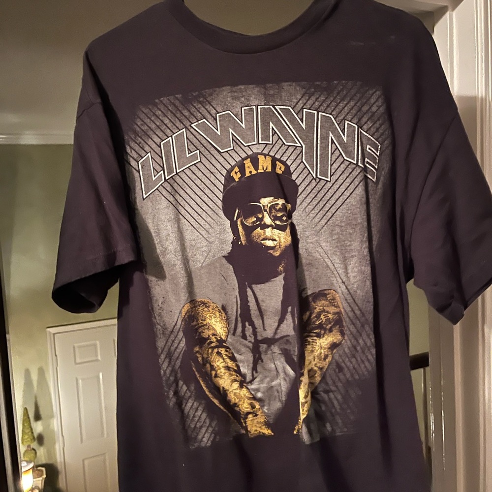 Men’s lil Wayne 2011 concert t shirt size xl